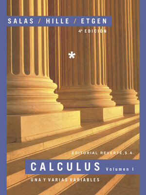 cover image of Calculus. Una y varias variables. Volumen I